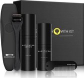 Hozard® Baardgroei Kit met Dermaroller - baardolie- Cadeau voor mannen - Baardgroei stimuleren - Baard serum - Baardgroei olie - Derma roller - Verzorg set - Baard verzorging - Giftset - Baardroller