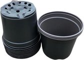 Kweekpot zwart – Ø19cm, hoogte 15cm, 3 liter (10 stuks)