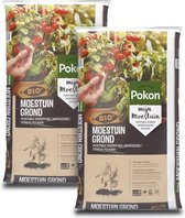 Pokon Bio Moestuingrond - 2 x 20l - Potgrond voor Moestuinen - 100 dagen voeding