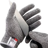 Mancor Snijbestendige Handschoenen 2 stuks - Oesterhandschoen - Keukenhandschoenen - Snijhandschoen - Wasbaar