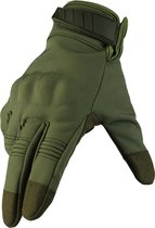 Militaire handschoenen - Werkhandschoenen - Veiligheidshandschoenen - Groen - Large - Handbescherming