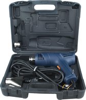 FERM HAM1015 - Heteluchtpistool/ Verfbrander 2000W - 2 temperatuurstanden – Incl. 2 opzetstukken en  koffer