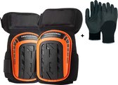 Professionele Kniebeschermers kniebescherming Kniebeschermers inclusief werkhandschoenen voor DIY Klussen en Tuin Kniekussen Geschikt voor Volwassenen en Kinderen Stratenmaker Kneepads