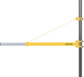 Powerplus POWX910 Zwenkarm voor takel - Max. 600kg (750mm) - Max. 300kg (1100mm)