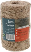 Jute touw - 3 mm doorsnede - Klos van ca. 75 meter - 1 Stuks