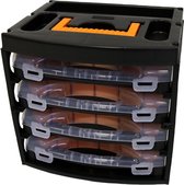 Erro Opbergassortimentbox met 4 assortimentsdozen - 31,3x27x29,7 cm