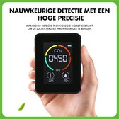 3 in 1 CO2 meter | rookmelder en koolmonoxidemelder |CO2 Meter Horeca - Draadloosco2 meter binnen | co2 melder | co2 meter draagbaar | Infrared Sensor Alarm Gas Analyzers | Monitoring Indoor Mini Carbon Dioxide  | Air Quality Monitor |  CO2 Meter