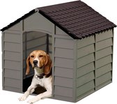 YUNICS® Hondenhok - Hondenhok Buiten - Hondenhok Kunststof - Voor Grote En Kleine Honden -