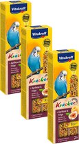 Vitakraft Parkiet Kracker 2 stuks - Vogelsnack - 3 x Fruit