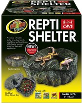 ZooMed Reptishelter - 3-in-1 Cave - Large - Schuilplaats voor reptielen - 30x25x16cm