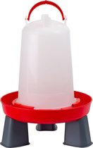 Olba Drinktoren rood met pootjes - 1,5L