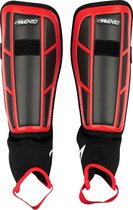 Avento Scheenbeschermers - Pro-Style Soft - Rood/Zwart - Maat M