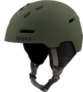 Sinner Silverton Skihelm - Matte Moss Green | Maat: 55 - 58 cm