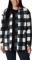 Columbia Benton Springs - Shirt Dames - Outdoorshirt - Chalk Check Print - Maat XL