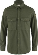 Fjallraven Övik Twill Shirt M Heren Outdoorblouse - Maat L