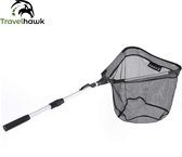 Travelhawk Visnet - Vissennet - Vissen - Schepnet - Opvouwbaar - Aluminium 150cm