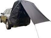 Achterklep Tent - Voertuig tent Outdoor Camping - Family Camping car Tent voor SUV Hatchback Minivan Saloon Easy Fit gemakkelijk - Zwart - zwarte autotent achterklep