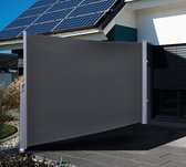 Haushalt 60250 - Uitschuifbaar Windscherm - Antraciet - 160x300 cm