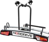 Nordrive Elix 2, fietsendrager voor trekhaak - 2 fietsen - Inklapbaar - Electrische fietsen