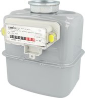 Gasmeter - Gastussenmeter G4 - DN 25 - enkel pijps aansluiting