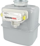 Gasmeter - Gastussenmeter G4 - DN 25 - enkel pijps aansluiting