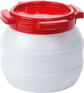 Waterkluisje - 3.6 Liter - Water- en luchtdicht - Wit/Rood