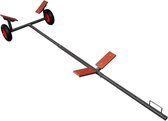 Rubberboot Trailer - RVS - Rood - 320 cm - Boten tot 460 cm en 160 kg