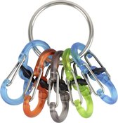 Nite Ize - Sbiner- KeyRing - Locker Steel