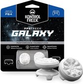 KontrolFreek FPS Freek Galaxy Wit voor PlayStation 4 (PS4) en PlayStation 5 (PS5) | Performance Thumbsticks | 1 High-Rise, 1 Mid-Rise | Paars