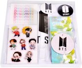 BTS Gift Set (M) - Spotify Song Bord - Tshirt - Stickers - Auto Luchtverfrisser - BTS ARMY Merch - Verjaardags - KPOP Album Merchandise cadeau - Kerst cadeau