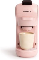 CREATE POTTS STYLANCE Koffiemachine - Koffiecupmachine - Capsule Koffiezetapparaat - Nespresso, Dolce Gusto - 1450W - Roze