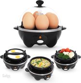 Gadgy Eierkoker Elektrisch - 7 Eieren – Koken, Pocheren, Roerei, Omelet – Vaatwasbestendig - Eierkoker