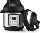 Instant Pot Duo Crisp 5,7L multicooker met airfryer 11-in-1 - snelkookpan - pressure cooker - rijstkoker - slowcooker -  stomer - sous-vide