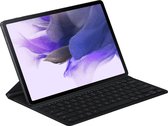 Samsung Bookcover Hoesje Keyboard - Tab S7+ / Tab S7+ FE / S8+ - Zwart