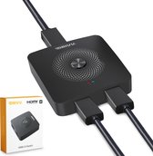 Drivv. HDMI Switch - 2-in-1 uit / 1-in-2 uit – Bi-directioneel – Ondersteunt 720p/1080p/4K/3D - Zwart