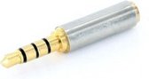 3,5mm Jack 4-polig (m) - 2,5mm Jack 4-polig (v) adapter