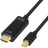 Garpex® Mini DisplayPort naar HDMI Adapter - Thunderbolt naar HDMI Adapter - HDMI Adapter - HDMI Kabel - 4K Ultra HD - 1.8 meter