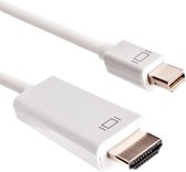 Mini DisplayPort 1.1 naar HDMI 1.3 kabel (Full HD 1080p) / wit - 1,8 meter