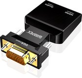 Garpex® VGA naar HDMI adapter – 1080P Full HD  Universele Converter – Analoog naar Digitaal