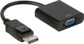 DisplayPort 1.1 naar VGA adapter / zwart - 0,20 meter