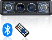 Dieux® - Autoradio met Bluetooth en USB Charging - Handsfree Bellen – Met Afstandsbediening – SD Kaart AUX FM Radio - Sinterklaas - Kerst