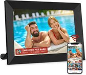 AyeWay Digitale Fotolijst – 16GB - Foto's & Video's - 10,1 Inch – Frameo - App – Wifi - Touchscreen