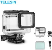 PRO SERIES 45M Onderwater Waterdichte Behuizing + Tastbaar Cover voor GoPro Hero (2018) / 5 / 6 en 7 Black