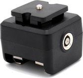 Caruba hotshoe adapter (middencontact naar X Contact)