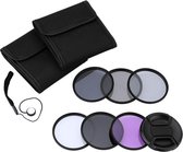 Andoer 62mm UV + CPL + FLD + ND (ND2 ND4 ND8) Fotografie Filter Kit Set