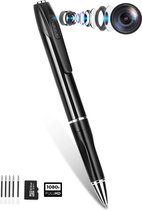 Spy Camera Pen - Verborgen Camera - Mini Camera - Beveiliging - Bewegingsdetectie - FULL HD 1080P - Met 32 GB SD Kaart