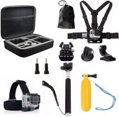 11 in 1 accessoire set geschikt voor Go Pro Hero 5, 6 en 7 met  luxe opbergkoffer