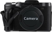 Magnificos - videocamera - vlogcamera - handycam - filmcamera - digitaal - 16MP - 16x digitale zoom - Full HD - zwart