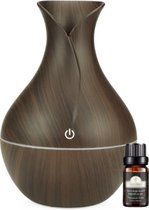 Aromatische Diffuser INCL Etherische Olie- Humidifier- Geurverspreider- Luchtbevochtiger- Vernevelaar