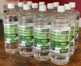 KieselGreen bio-ethanol Bio ethanol 96,6% biobrandstof - 12x1 liter